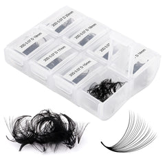 Pestañas FADLASH Premoldeadas 20D, 600 piezas, volumen rápido.