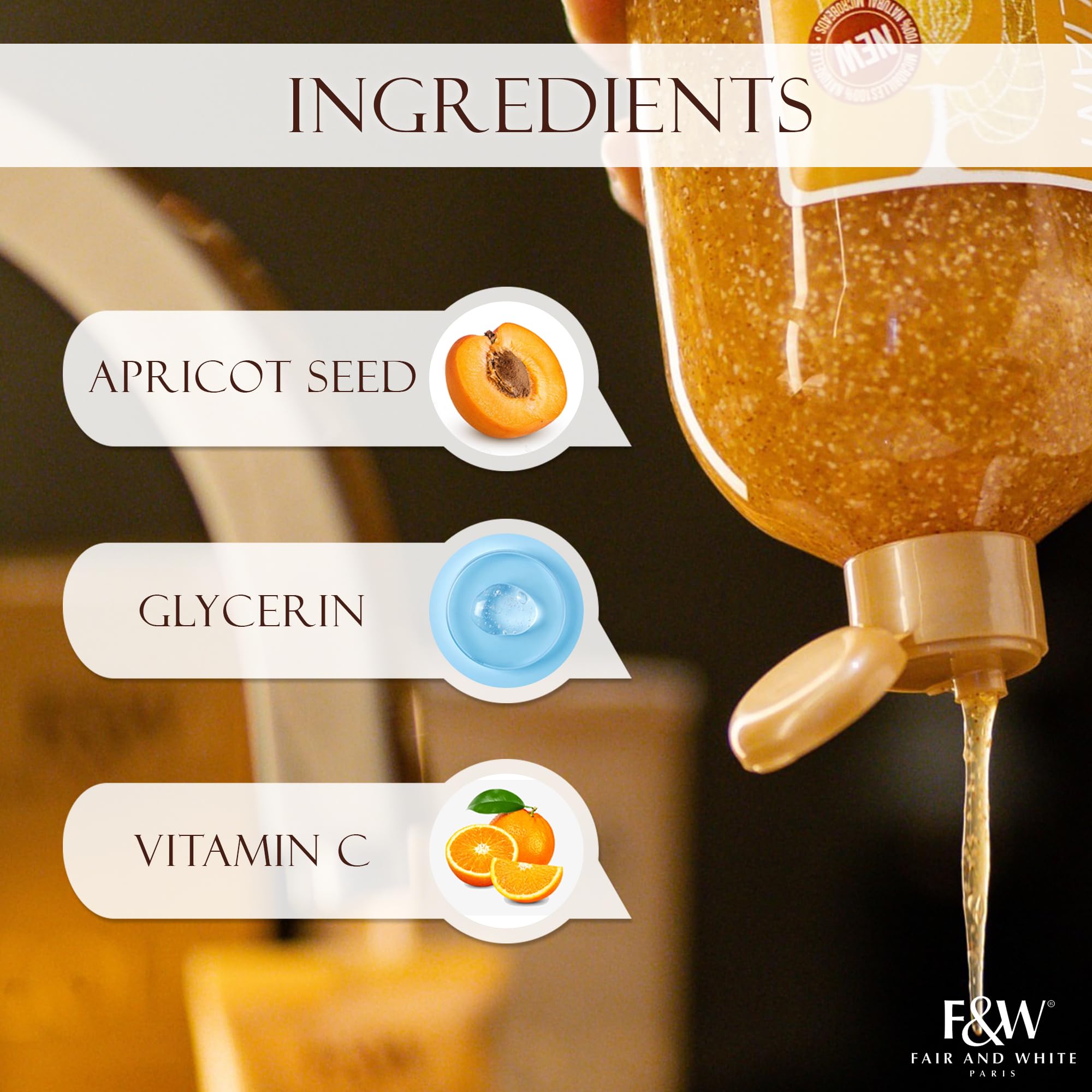FAIR & WHITE Gold Precious espuma cremosa para piel radiante