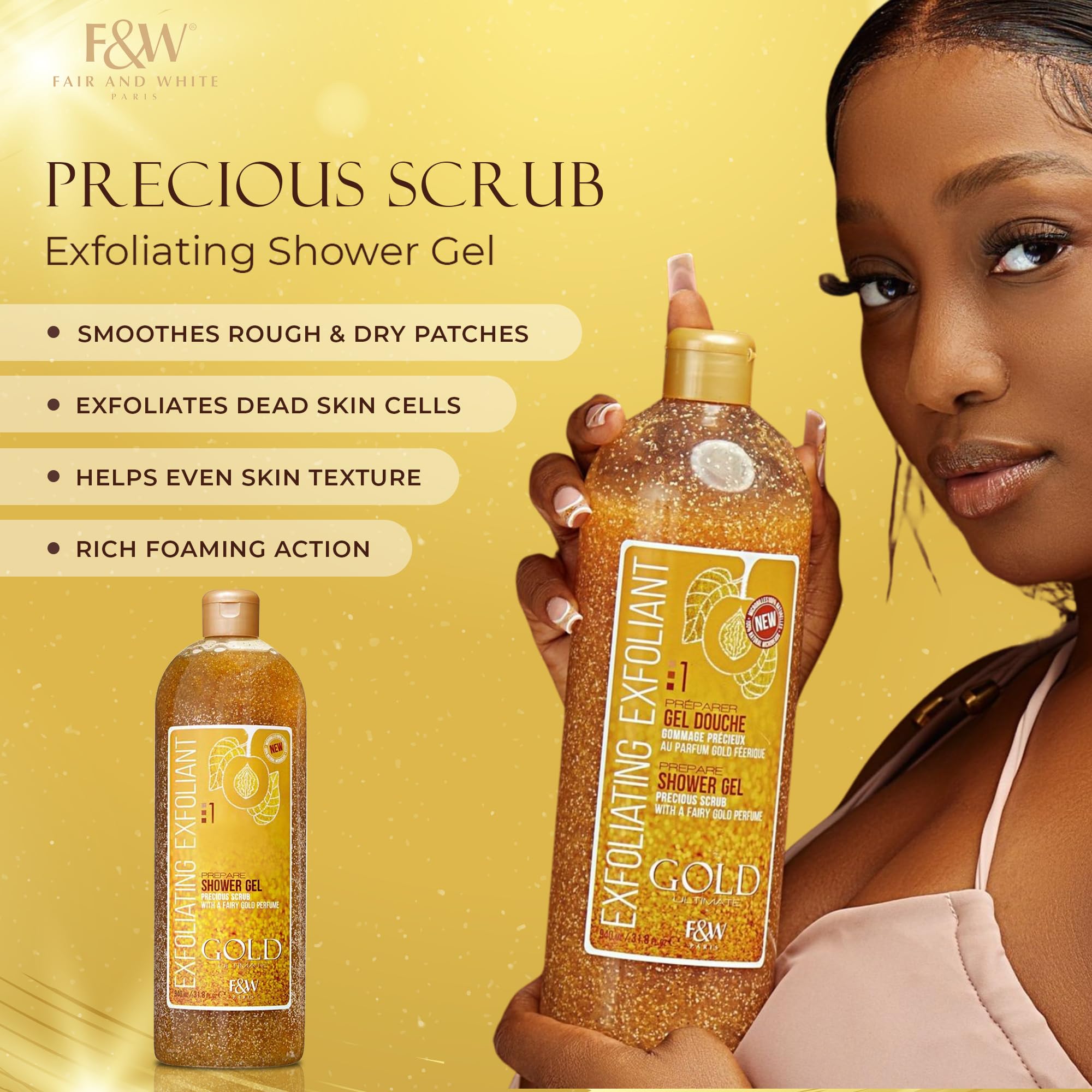 FAIR & WHITE Gold Precious vitaminas C y E para tono uniforme