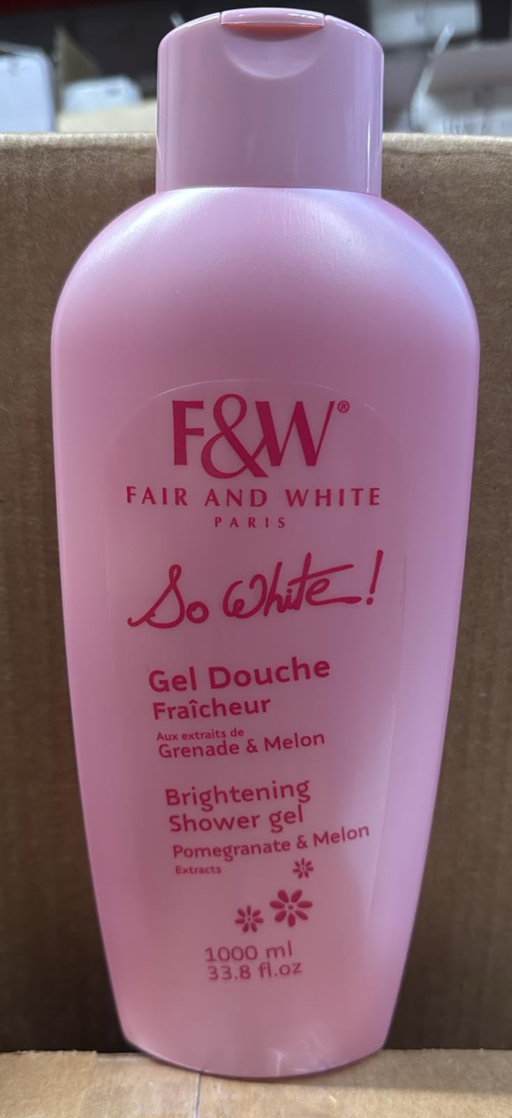 FAIR & WHITE So White: aplicación diaria para uso diario durante la ducha.