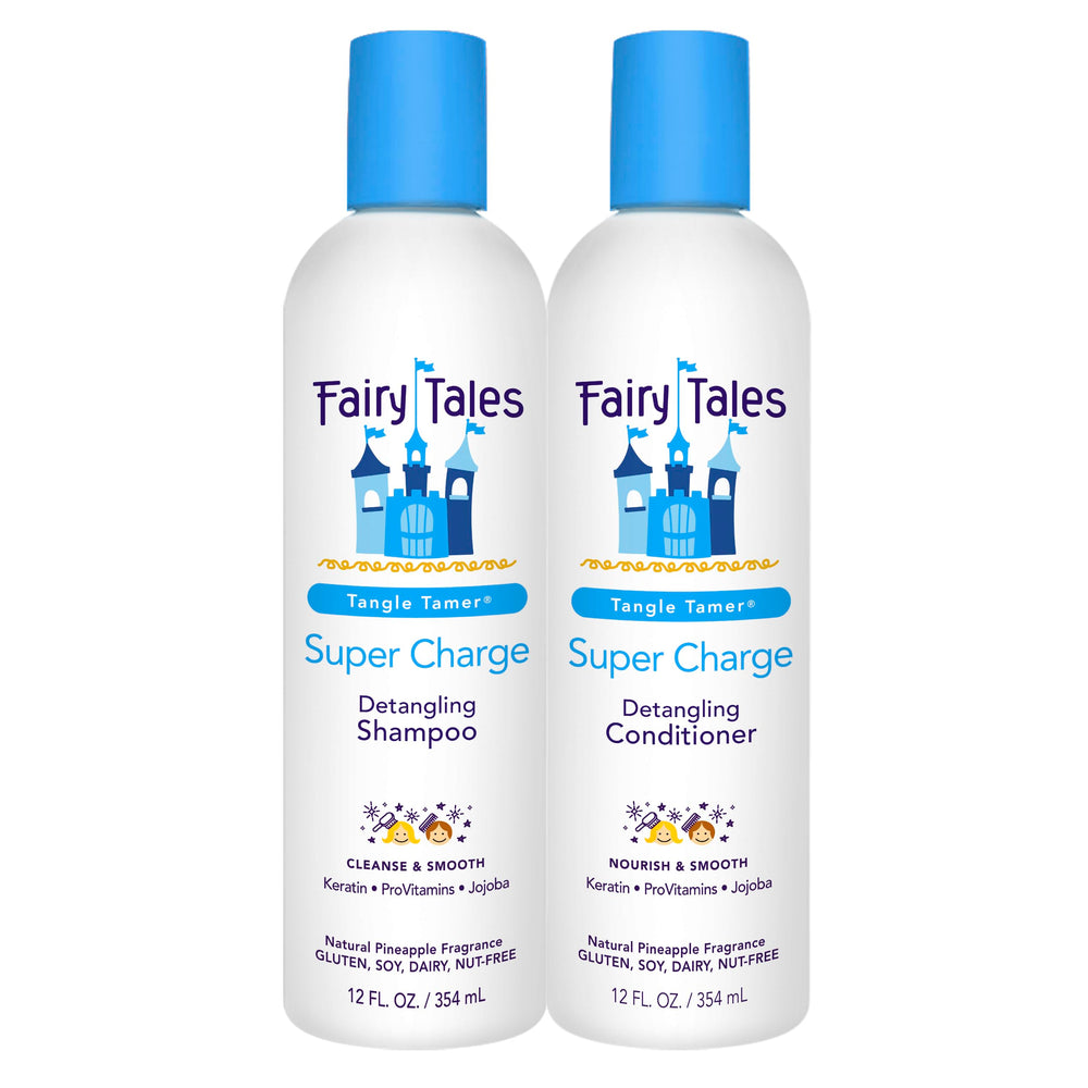 Fairy Tales Tangle Tamer: champú desenredante en botella para pelo suave.