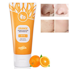 FAIRYTALESPACE gel exfoliante naranja para rostro y cuerpo: limpieza suave y exfoliación.