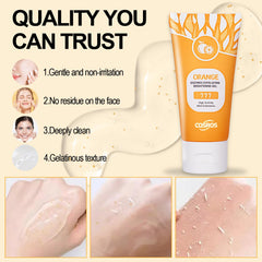 FAIRYTALESPACE hidratación naranja tras exfoliar: piel suave durante todo el día.