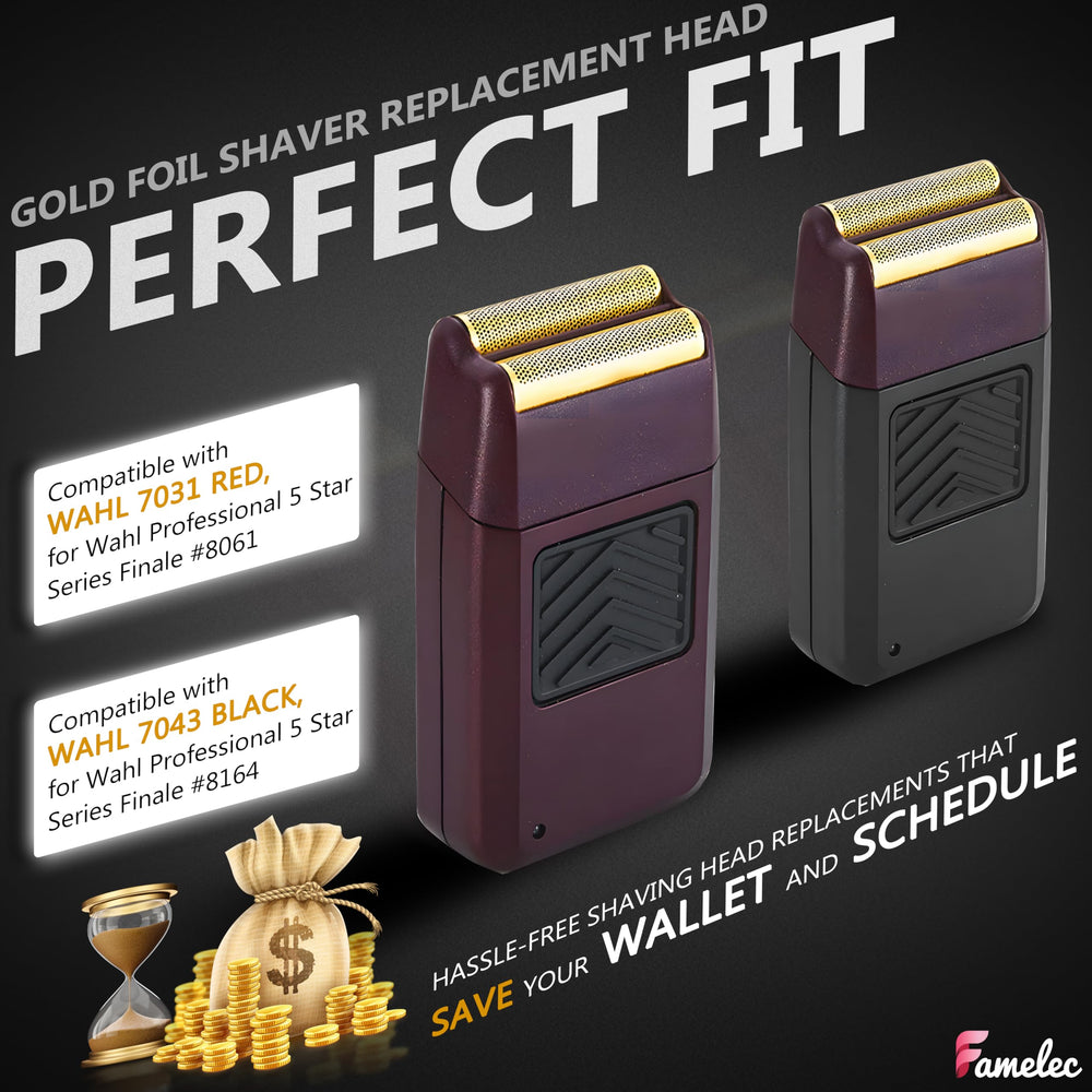 FAMELEC: cabezal de recambio compatible para Wahl Finale 5 Star.