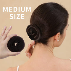 Fandamei horquillas para pelo marrón protegen el cabello y evitan tirones.
