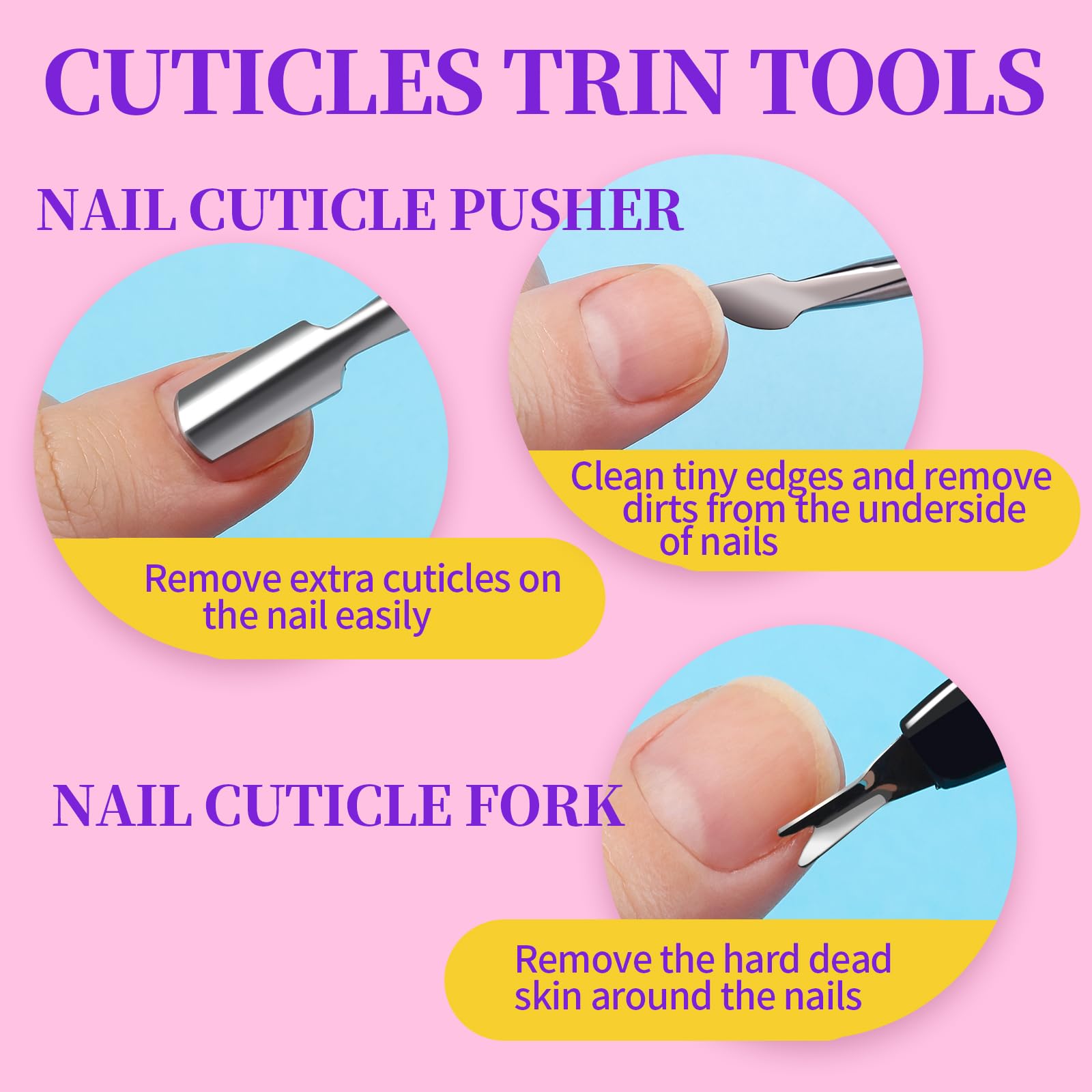 Fandamei 240 grano para pulir uñas naturales y mejorar brillo suave.