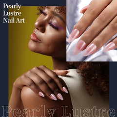 Fandamei pearly lustre nails for subtle, refined shine