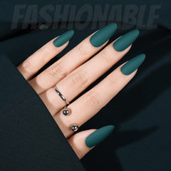 Fandamei uñas postizas ciruela para un toque elegante en ocasiones