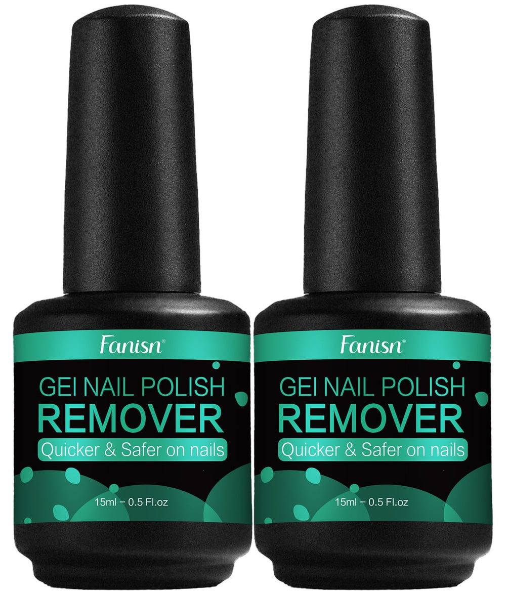 Fanisn remover gel esmalte: dos botellas para múltiples usos en casa.