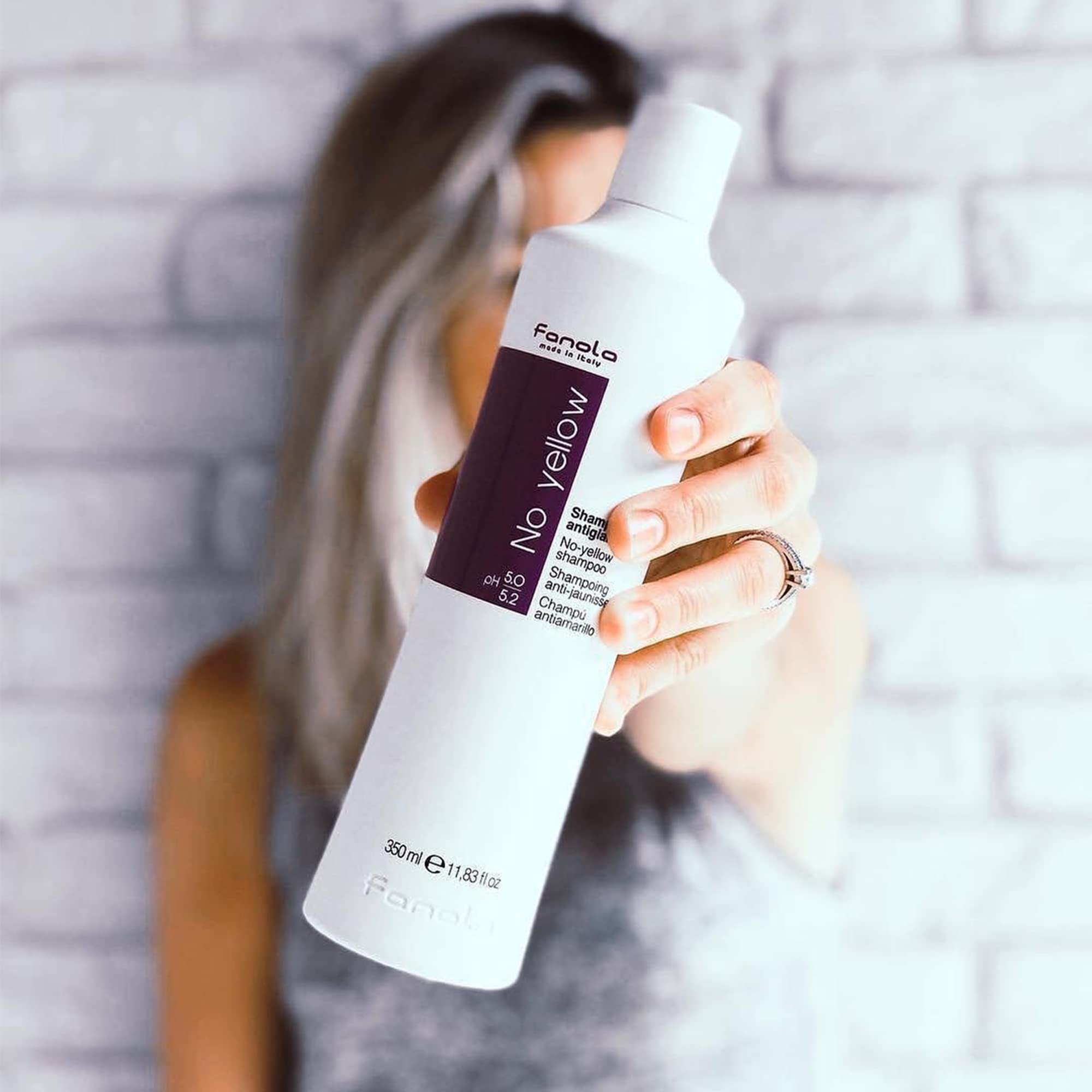 Fanola No Yellow Kit — soins blondes pour usage hebdomadaire.