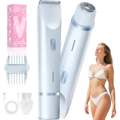 Fanovae Bikini Trimmer azul cielo para bikini y zonas sensibles.