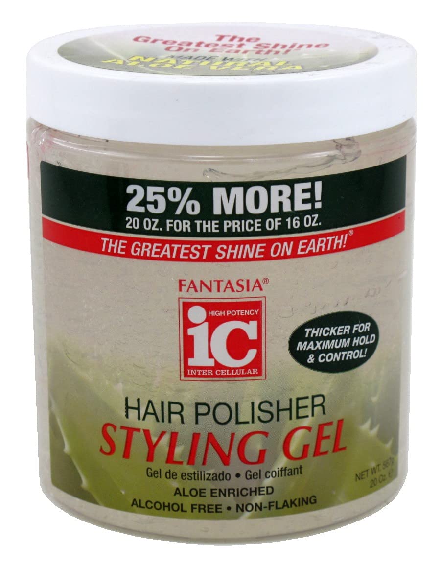 Fantasia Gel de Peinado con Sparkle Lites aporta brillo sutil para uso diario