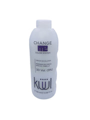 Fantasy Nails Kuul Change Me Peroxide 30 Volume bottle ready for color lift and pigment clarification.