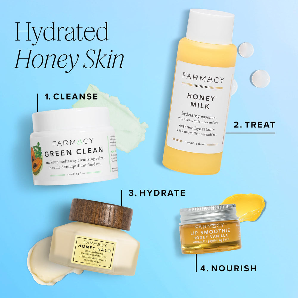 Effet glow et éclat naturel après utilisation - Farmacy Honey Halo