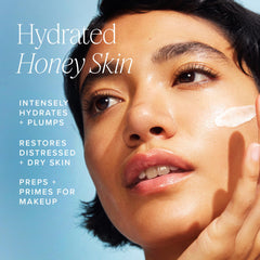 Texture onctueuse Farmacy Honey Halo enveloppant la peau