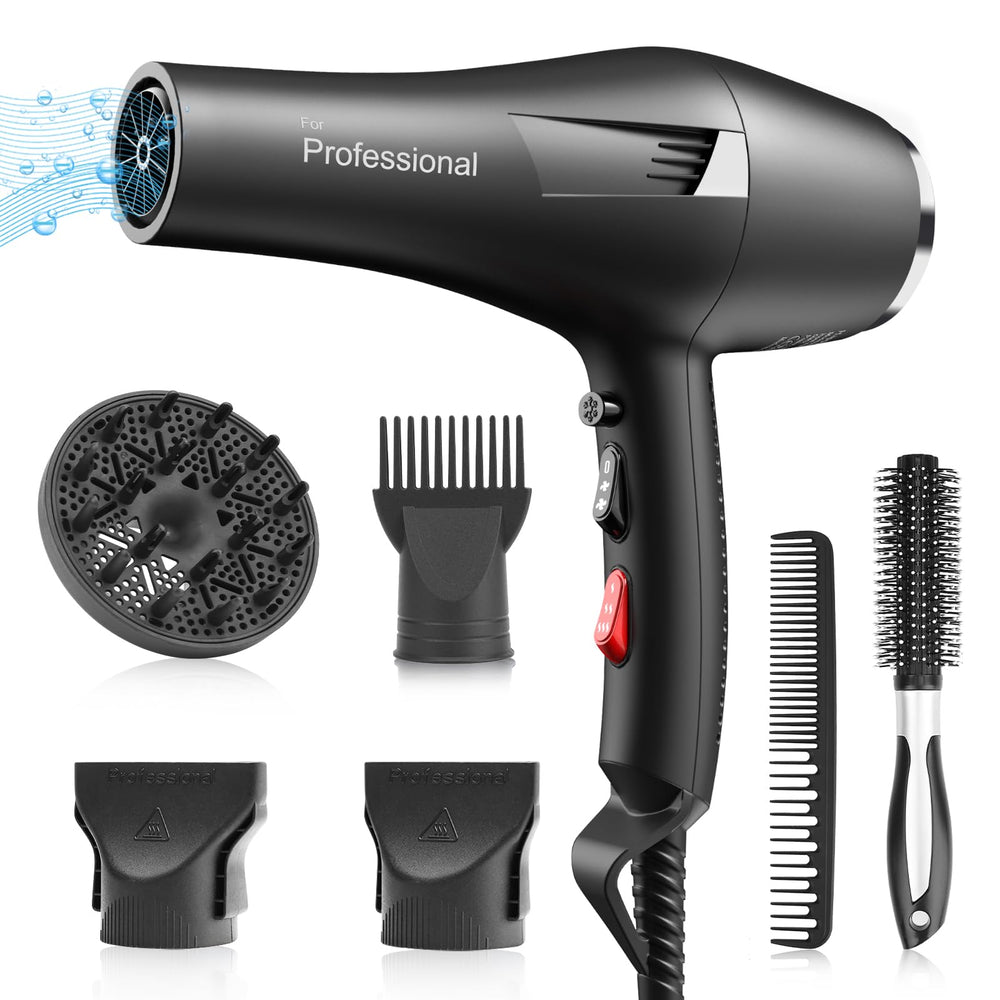 Faszin secador de pelo ionico con WINDPRO para brillo y suavidad