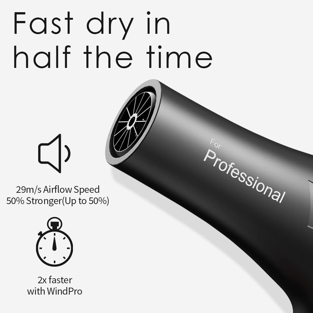 Tecnología iónica y luz azul de Faszin para peinado eficiente