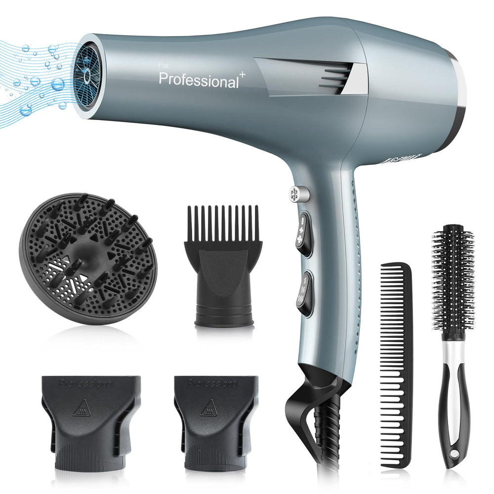 Fazin ionico salon secador rapido para cabello suave y sin encrespamiento.