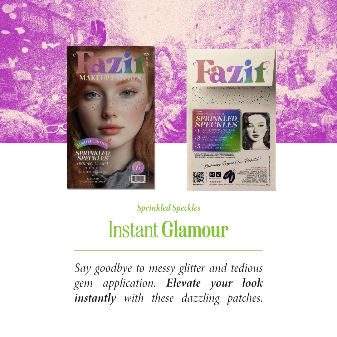 Fazit Makeup Patches vienen en varias motas para combinar looks.