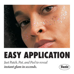 Fazit Makeup Patches a prueba de agua mantiene el brillo para playa y lluvia.