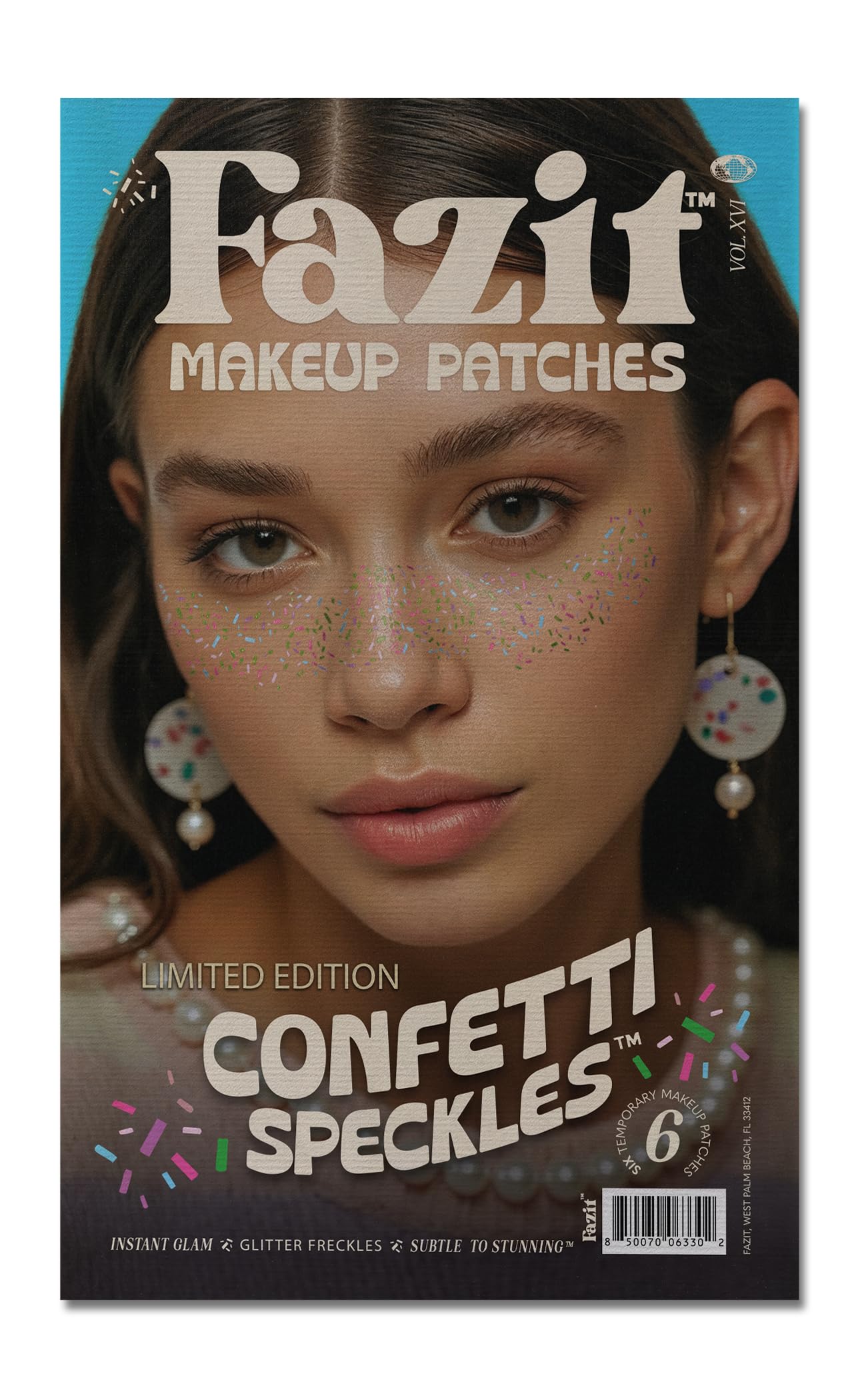 Parches Fazit confetti puntos brillantes para realzar el look de forma rápida