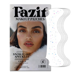 Fazit parches copos de nieve moteados: brillo suave para uso diario.