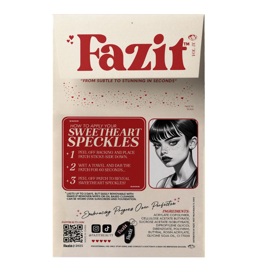 Parches Fazit maquillaje aplicación fácil para resultados rápidos.
