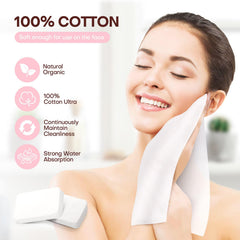 FCaeon textura suave de toalla facial, ideal para piel sensible.