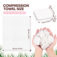FCaeon toalla comprimida biodegradable, opción sostenible para excursiones.