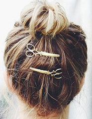 Fdesigner Leiothrix pinza pelo tijera dorada para bodas y fiestas.