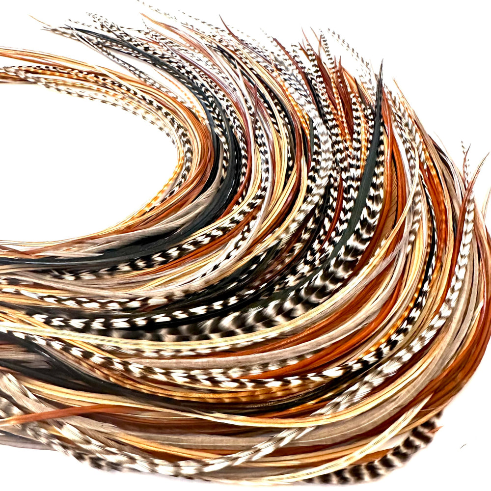 Resultado boho visible con Feather Headz tras el uso.