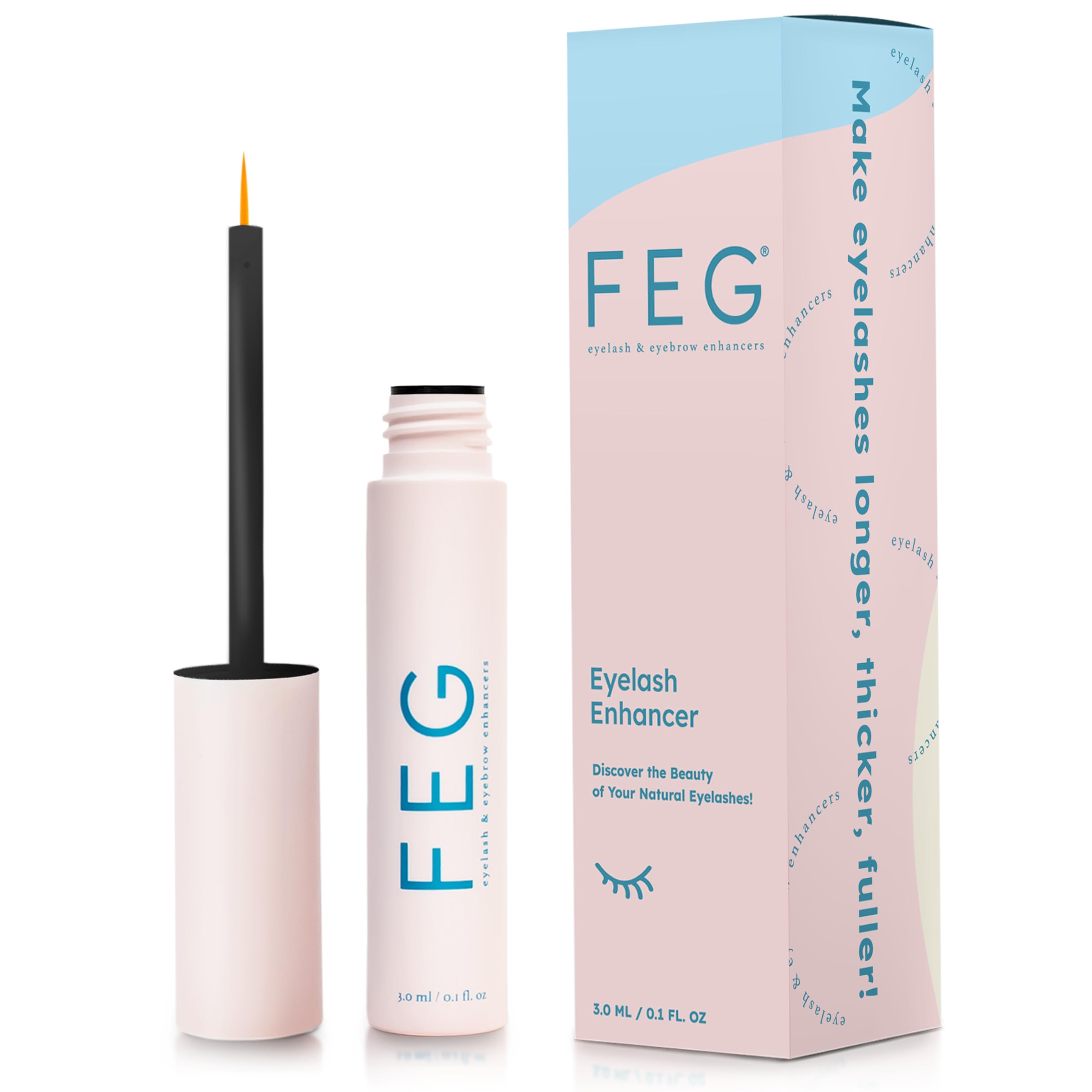 FEG Sérum Pestañas con aplicador para aplicación precisa y suave.