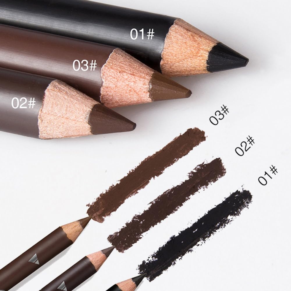 FeiCuiYun herramienta multifuncional para cejas y delineado, ideal para retoques.