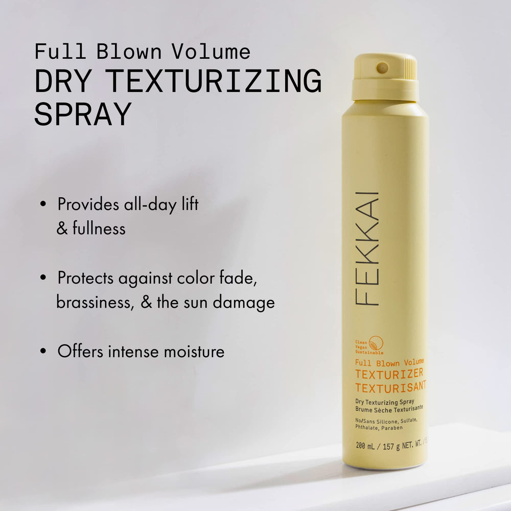 Fekkai Full Blown Volume Texturizer, cabellos planos, aporta cuerpo visible.
