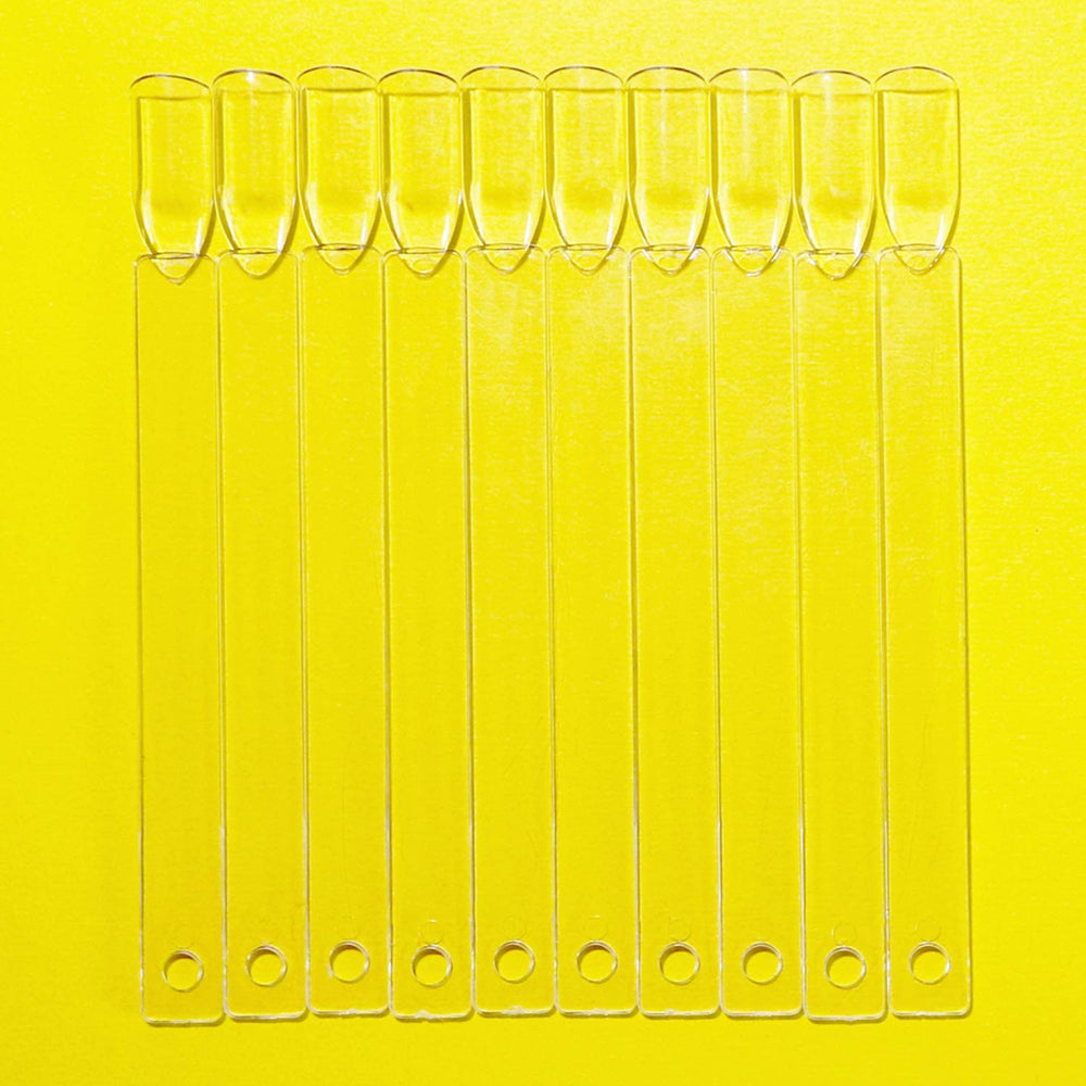Palitos de muestra acrílicos Fenkon, duraderos y suaves para practicar arte de uñas.