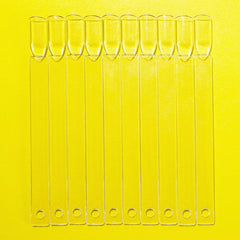 Palitos de muestra acrílicos Fenkon, duraderos y suaves para practicar arte de uñas.