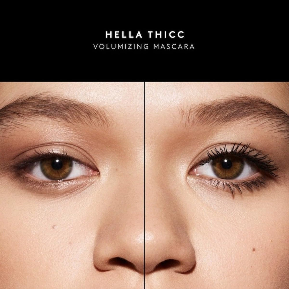 Fenty Beauty Hella Thicc tinta negra profunda sin grumos