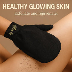 FERIHA jabón negro beldi, textura cremosa para exfoliación suave.