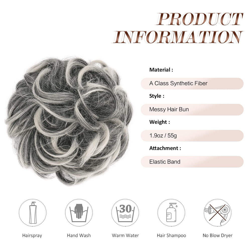 Pieza de cabello sintético FESHFEN de alta calidad para estilos rápidos