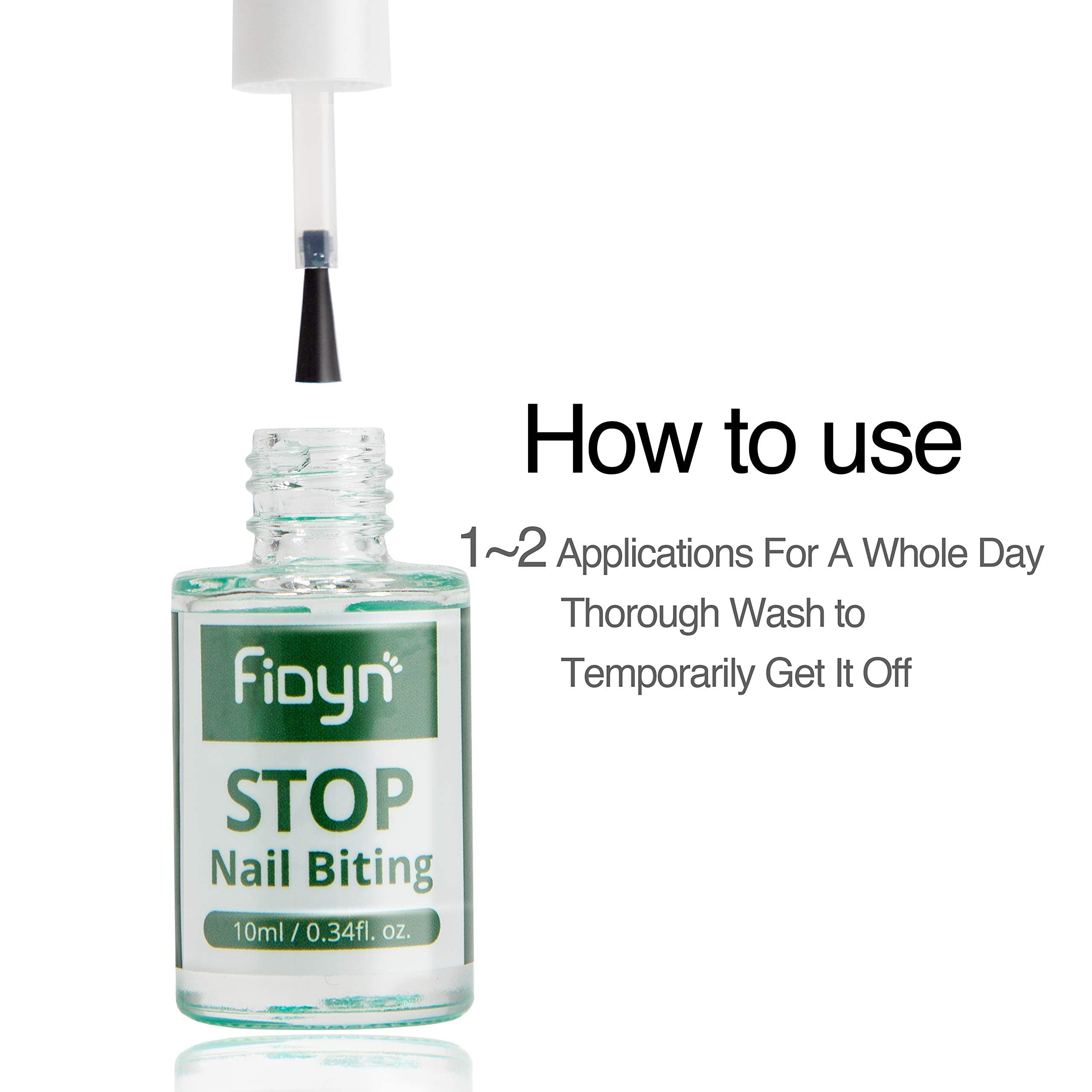Envase de Fidyn Esmalte Amargo de 10 ml para llevar a casa o viaje