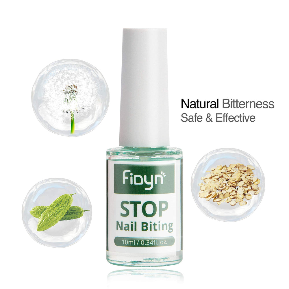 Aplicación de Fidyn Esmalte Amargo en uñas para evitar mordidas
