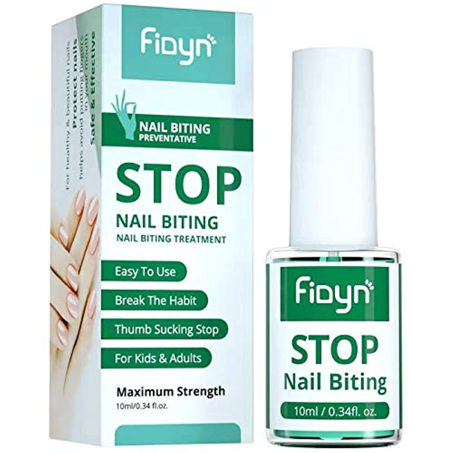 Fidyn Esmalte Amargo en botella mostrando la presentación para uñas y uso diario