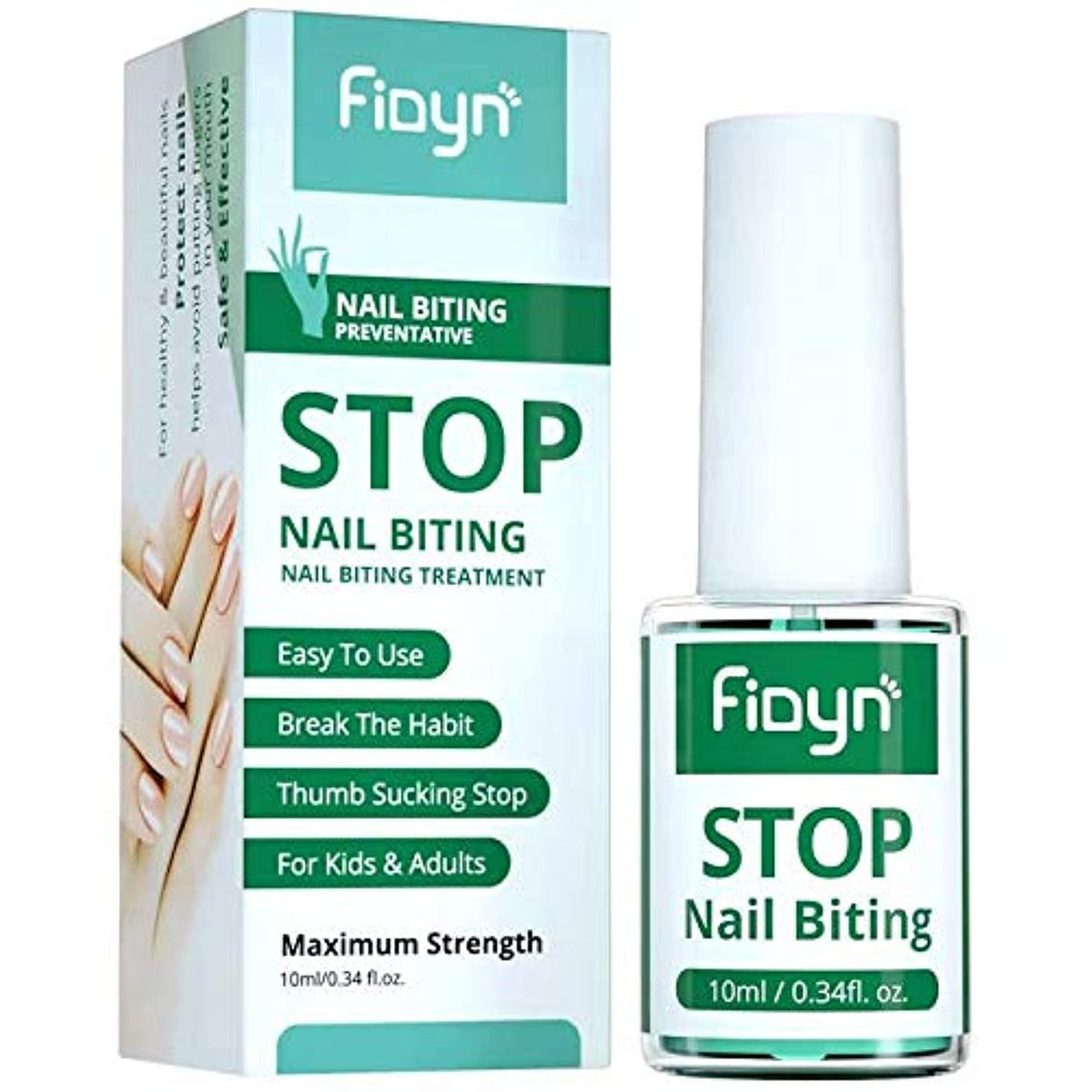 Fidyn Esmalte Amargo en botella mostrando la presentación para uñas y uso diario