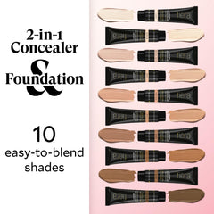 Fièra corrector-fundación lujo Bisque cobertura instantánea de ojeras y manchas.
