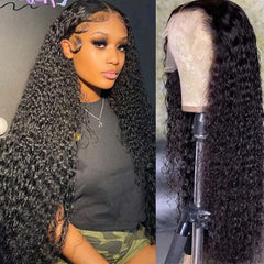 Filrku Water Wave Lace Front detalle de 26pulgadas para look natural