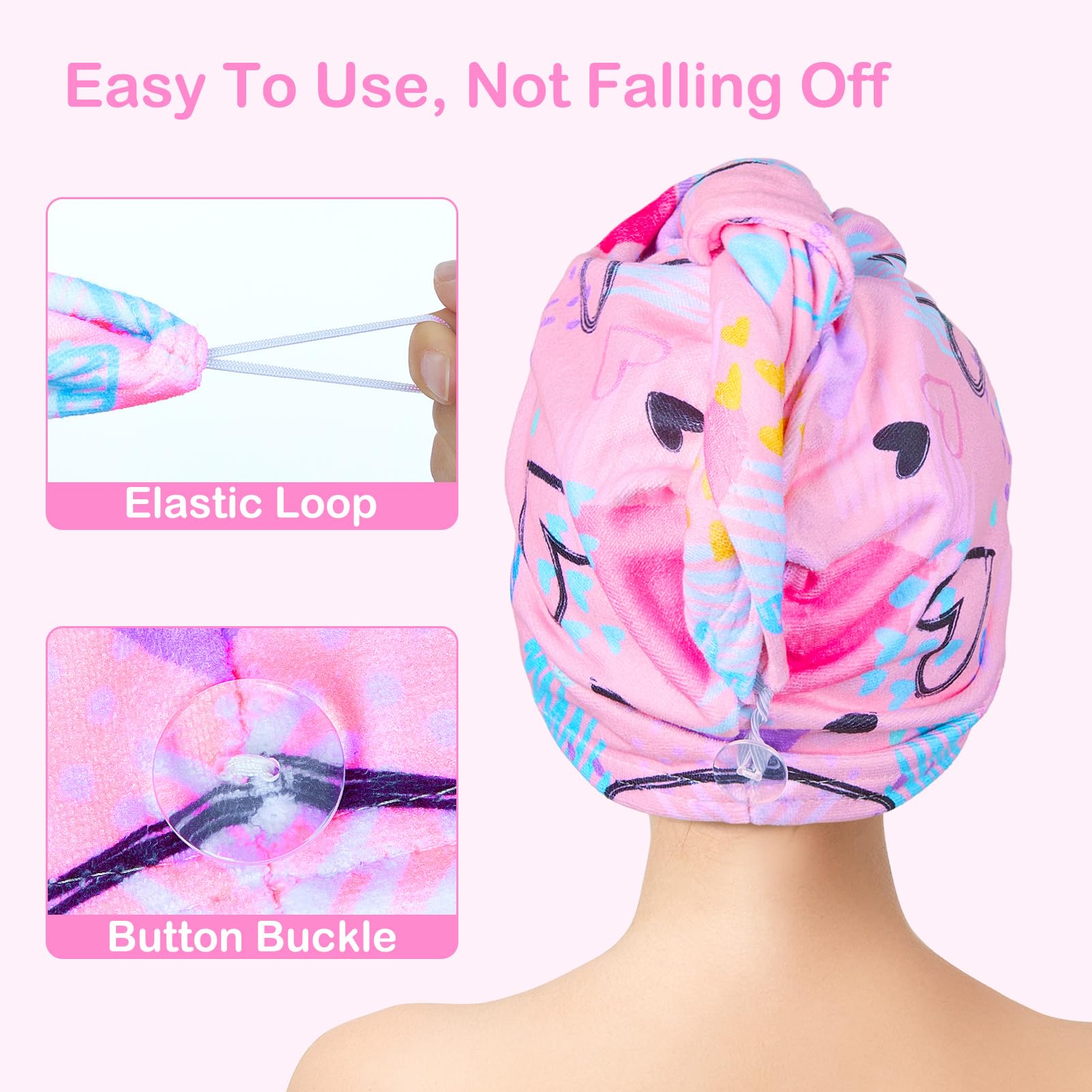 Fiobee: toalla de secado rápido para cabello mojado tras la piscina o playa.