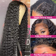 FIRIEYA cierre lace 4x4 transparente para peinado natural y cómodo