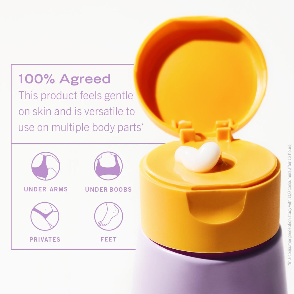 First Aid Beauty Crema Desodorante debajo de los senos, mantiene frescura discreta todo el día.