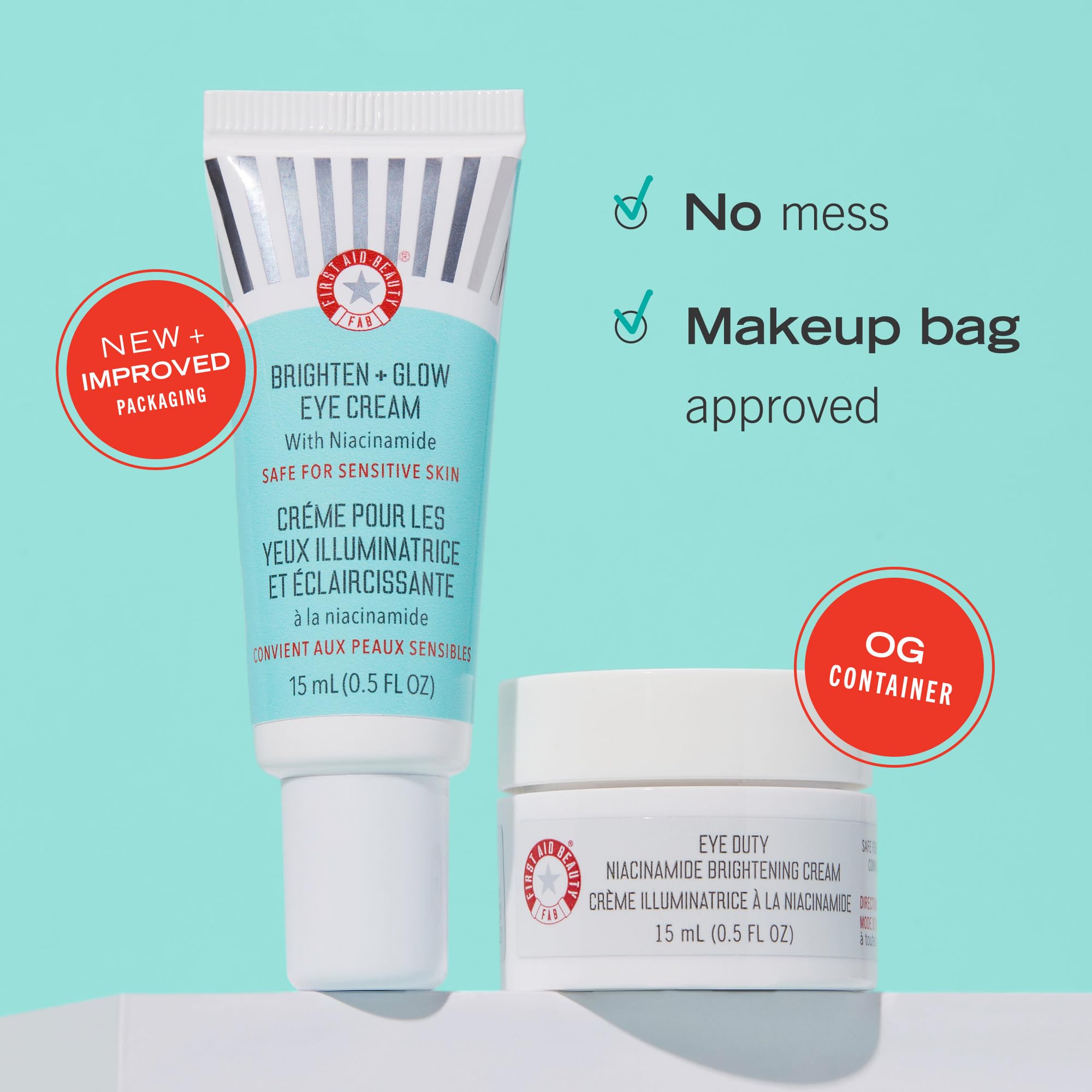 First Aid Beauty Texture veloutée rapidement absorbée par la peau.