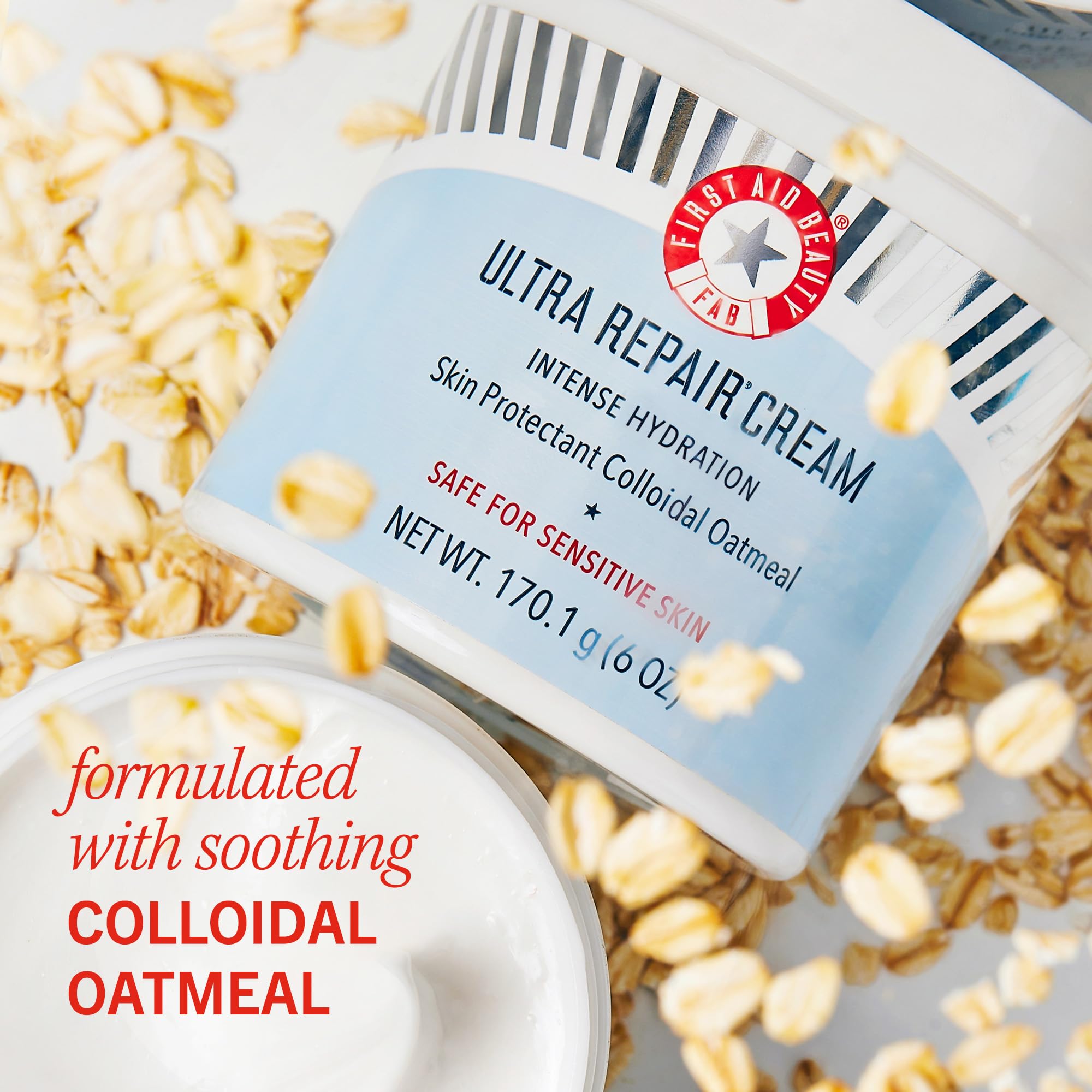 Fórmula sin alcohol ni fragancias de Ultra Repair Cream de First Aid Beauty